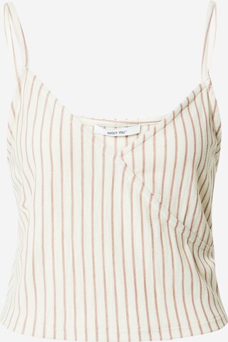 ABOUT YOU Top ' Kirsten' in Beige: front