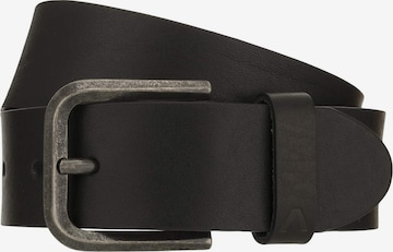 Alberto Belt in Black: front