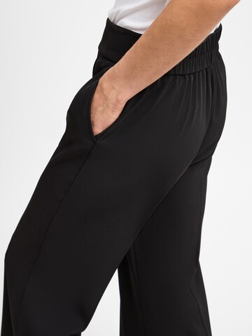 COMMA Wide Leg Hose in Schwarz