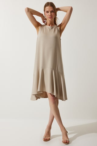 Happiness İstanbul Šaty - Béžová