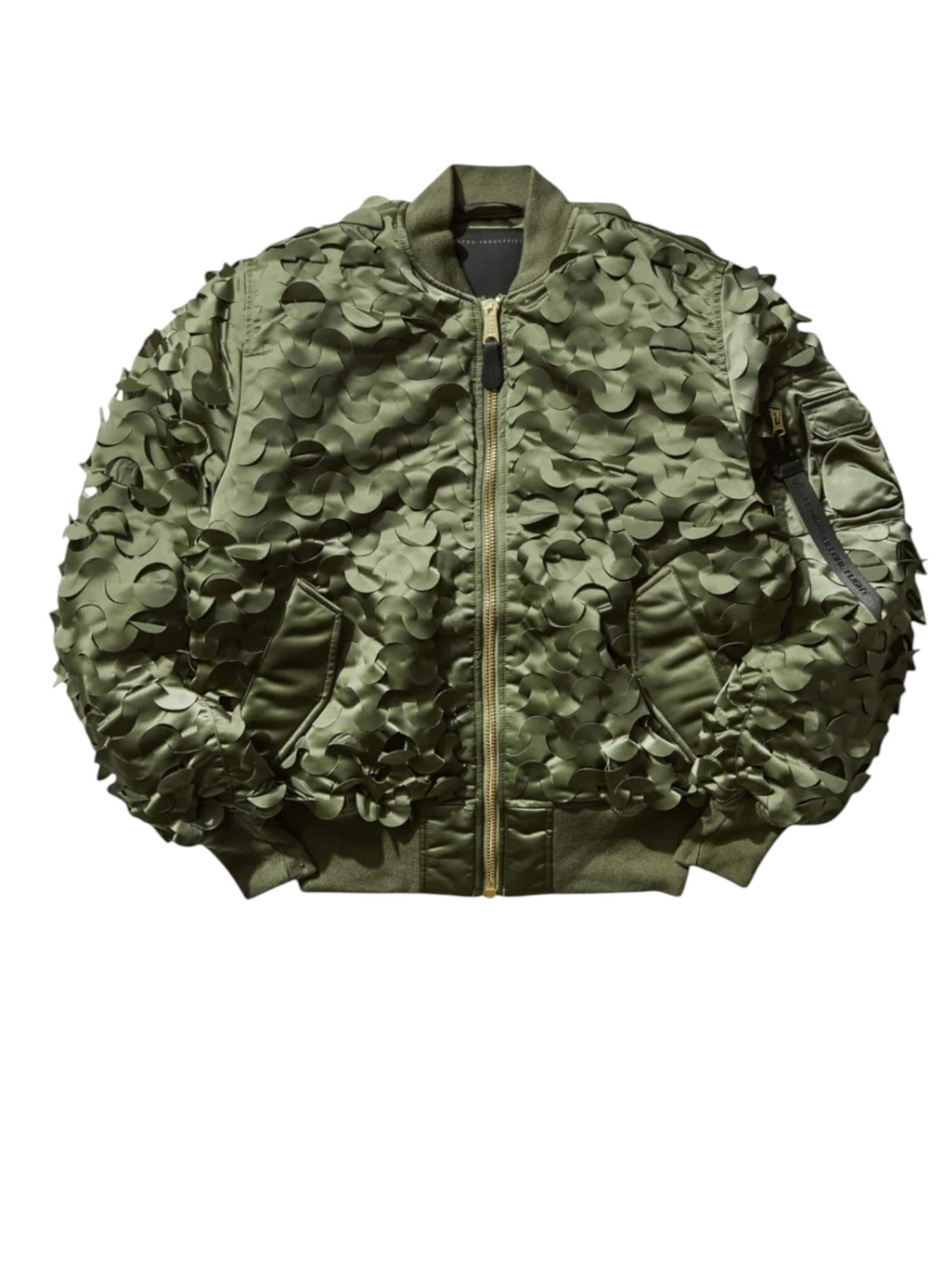 ALPHA INDUSTRIES Übergangsjacke in grün, Produktansicht