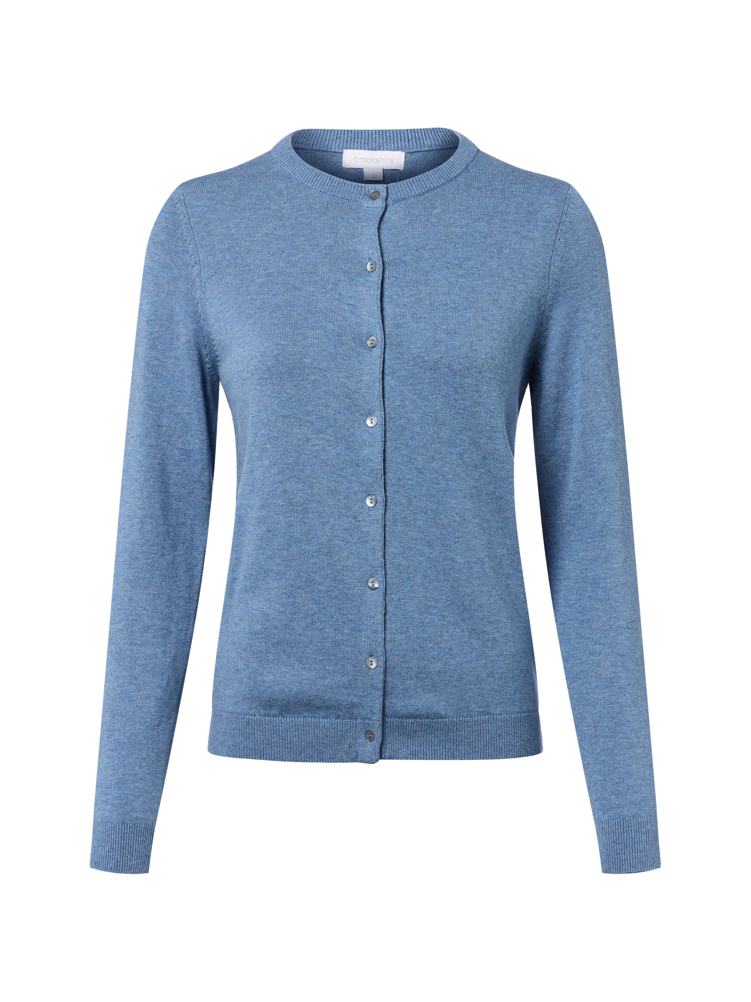 Brookshire Strickjacke in Blau: Vorderseite