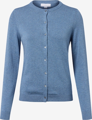 Brookshire Knit Cardigan in Blue: front