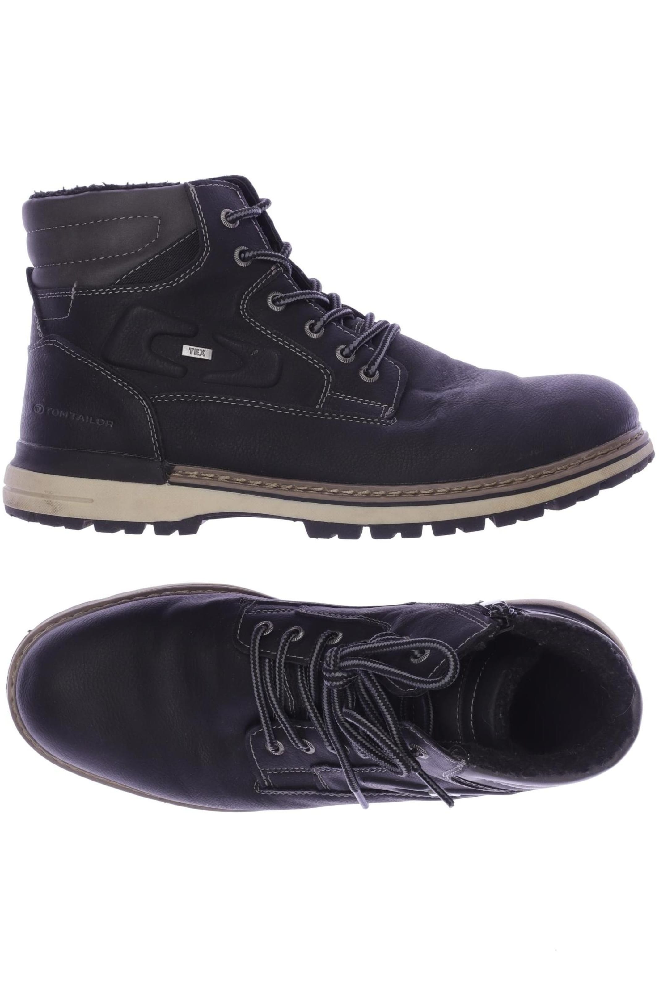 TOM TAILOR Anke & Mid-Calf Boots in 44 in Black: front