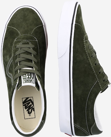 Baskets basses VANS en vert