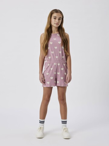 TWO SOON Overall in Blue: front