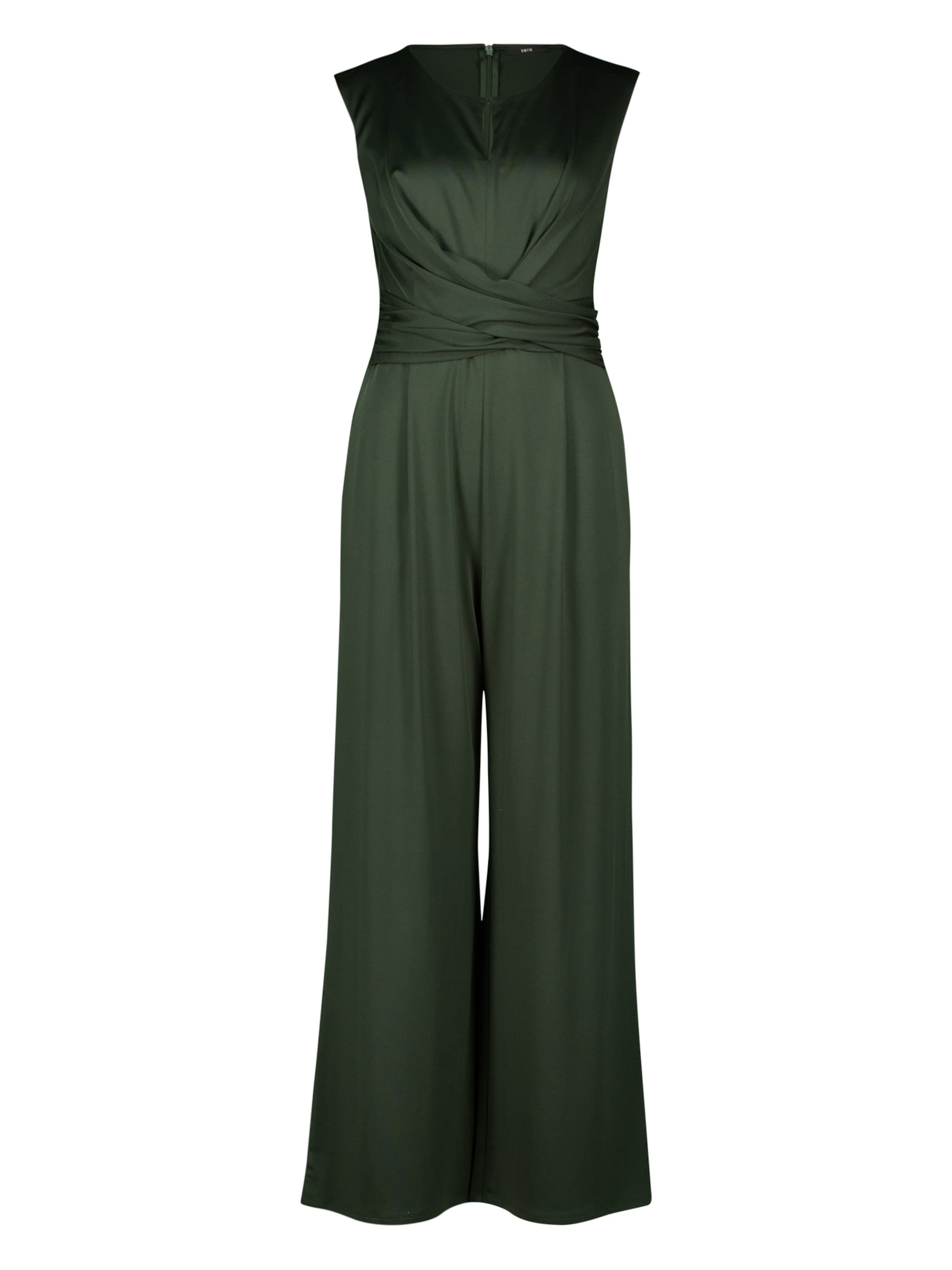 zero Jumpsuit in Groen: voorkant