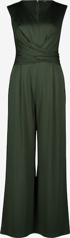 Tuta jumpsuit di zero in verde: frontale