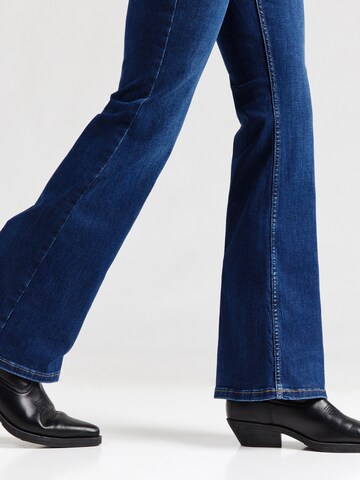 TOPSHOP Flared Jeans 'JAMIE' in Blue