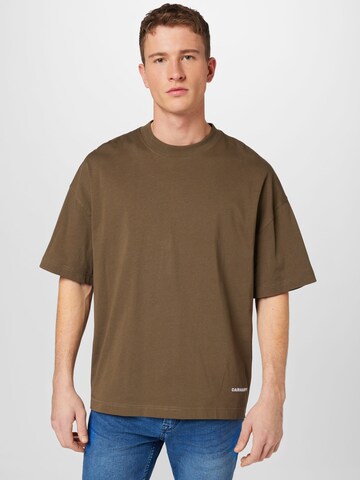 Carhartt WIP - Camiseta en verde: frente