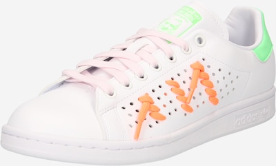 ADIDAS ORIGINALS Zemie brīvā laika apavi 'Stan Smith', krāsa - kaļķa / oranžs / gaiši rozā / balts, Preces skats