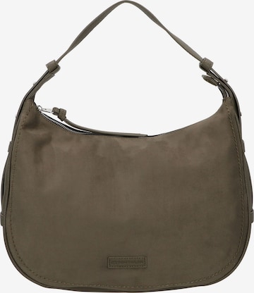TOM TAILOR Schoudertas 'Lysa' in Groen: voorkant