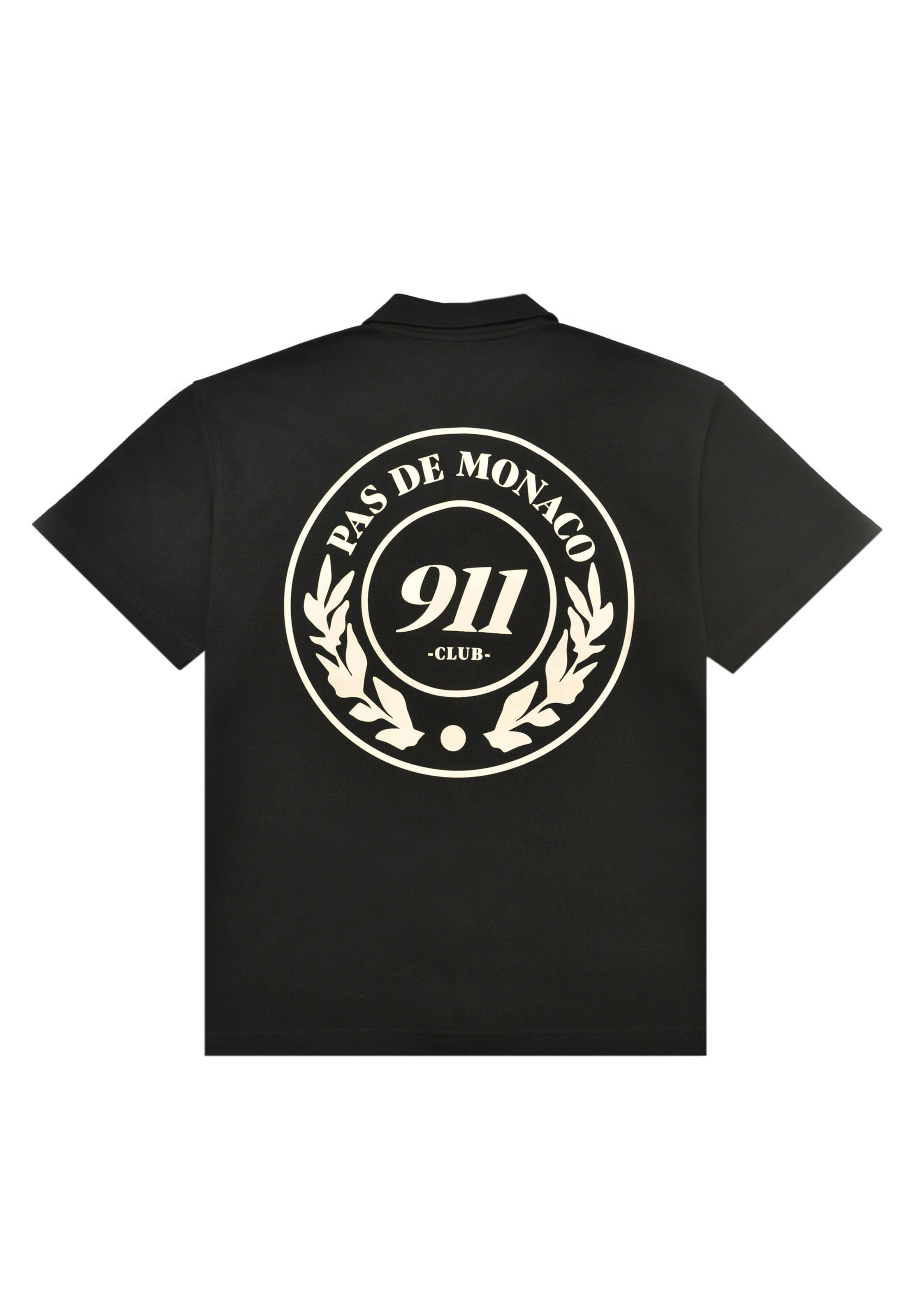 Pas De Monaco Klasický střih Košile 'CARERRA' – černá