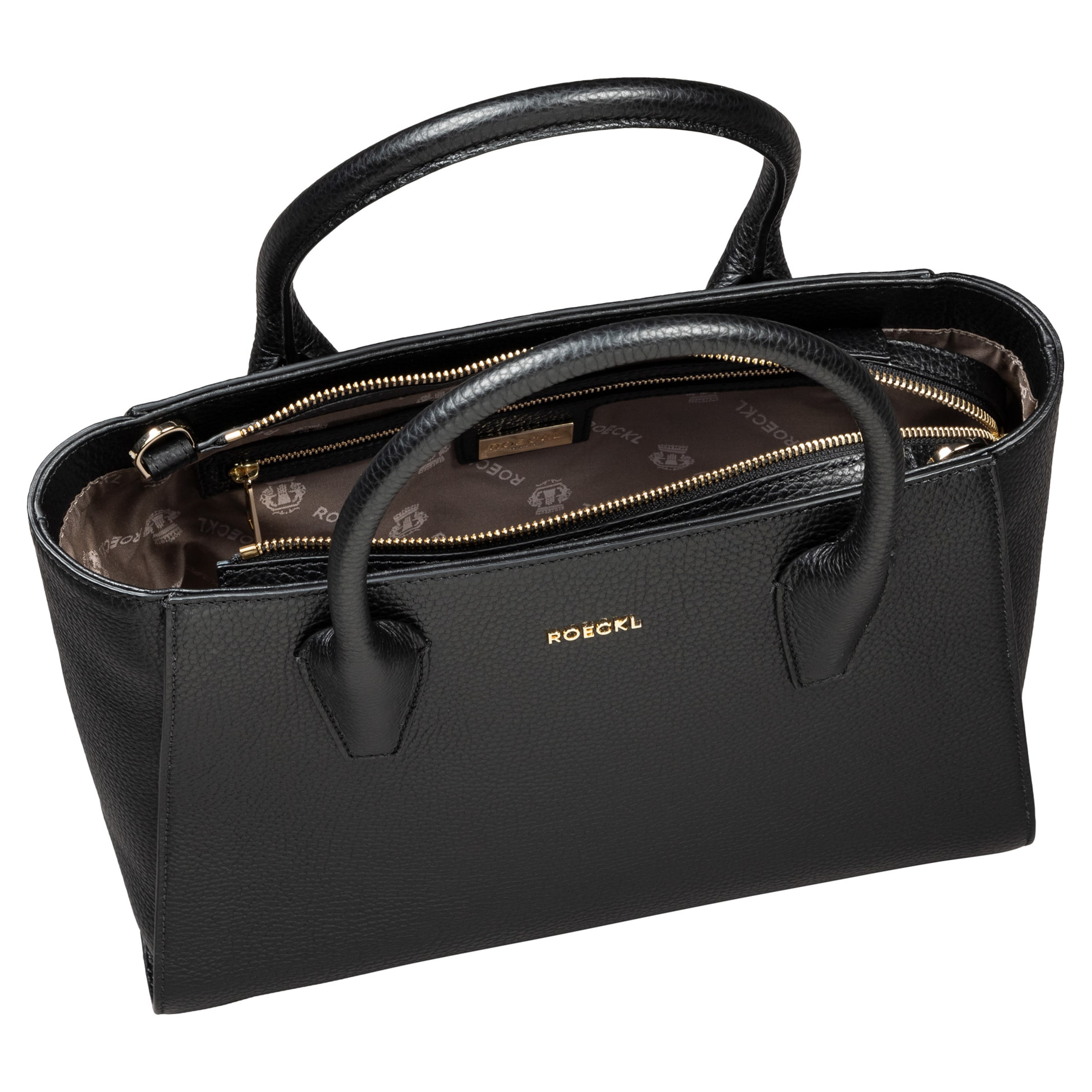 Roeckl Handbag 'MATHILDE HANDTASCHE MEDIUM' in Black