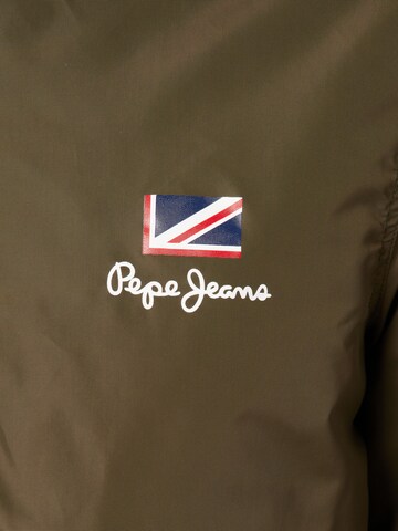 Pepe Jeans Between-season jacket 'THE ODORE' in Green