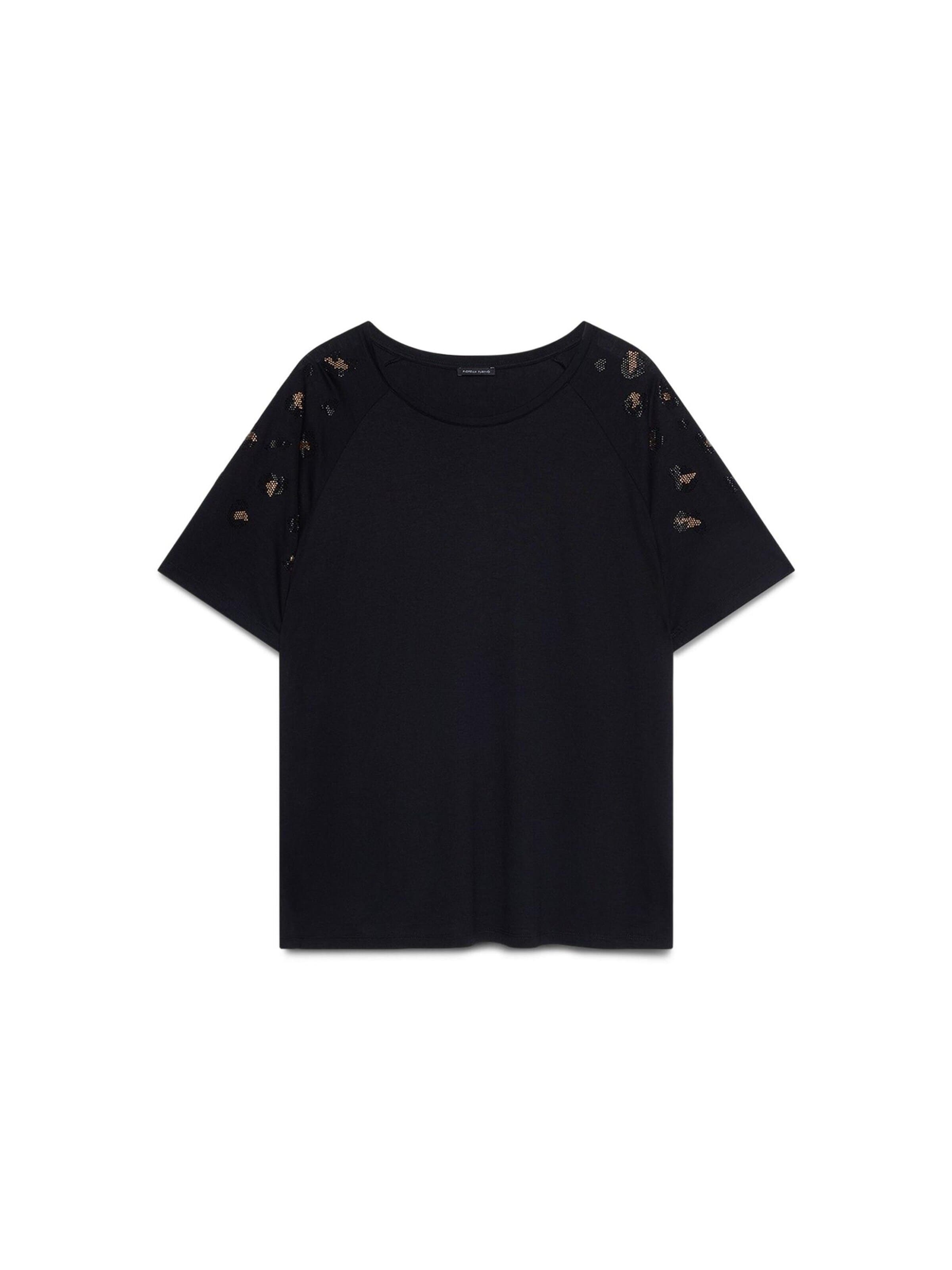 Fiorella Rubino Shirt in Black: front