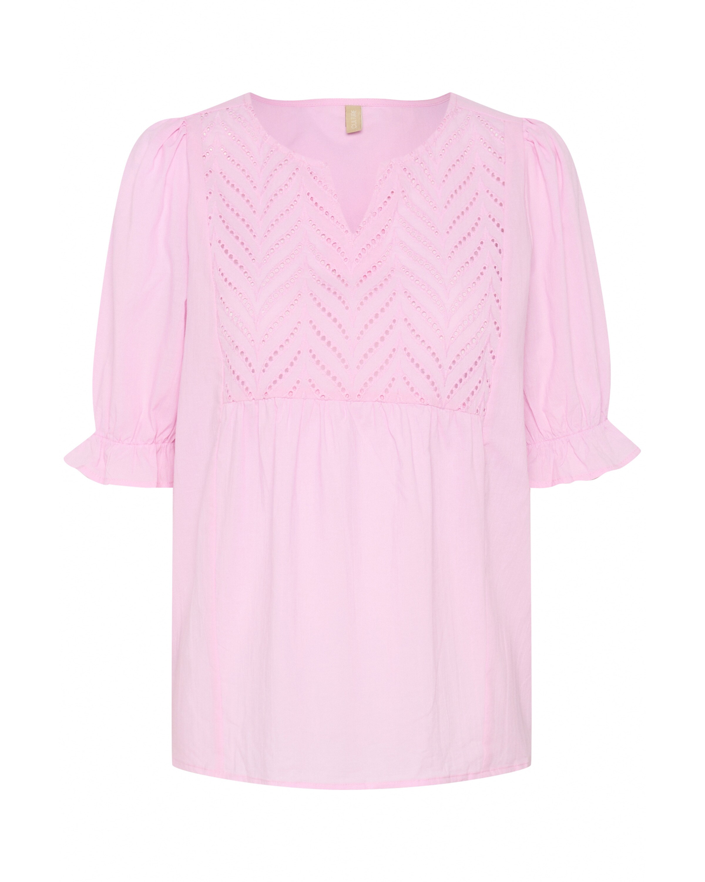 CULTURE Bluse 'CUMuxi Toril' in Pink: Vorderseite