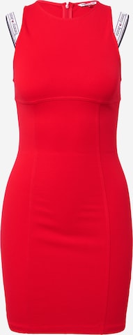 Tommy Jeans - Vestido en rojo: frente