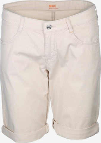 Regular Pantalon chino MAC en beige : devant