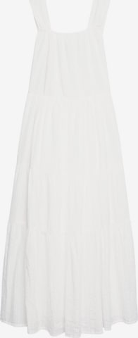 MANGO Letní šaty 'Coquet' – bílá: přední strana