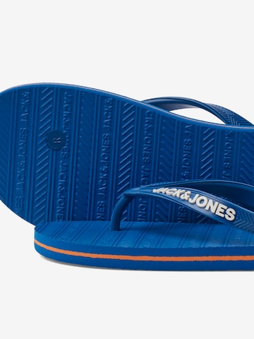 JACK & JONES - Sandalias de dedo 'BASIC' en azul