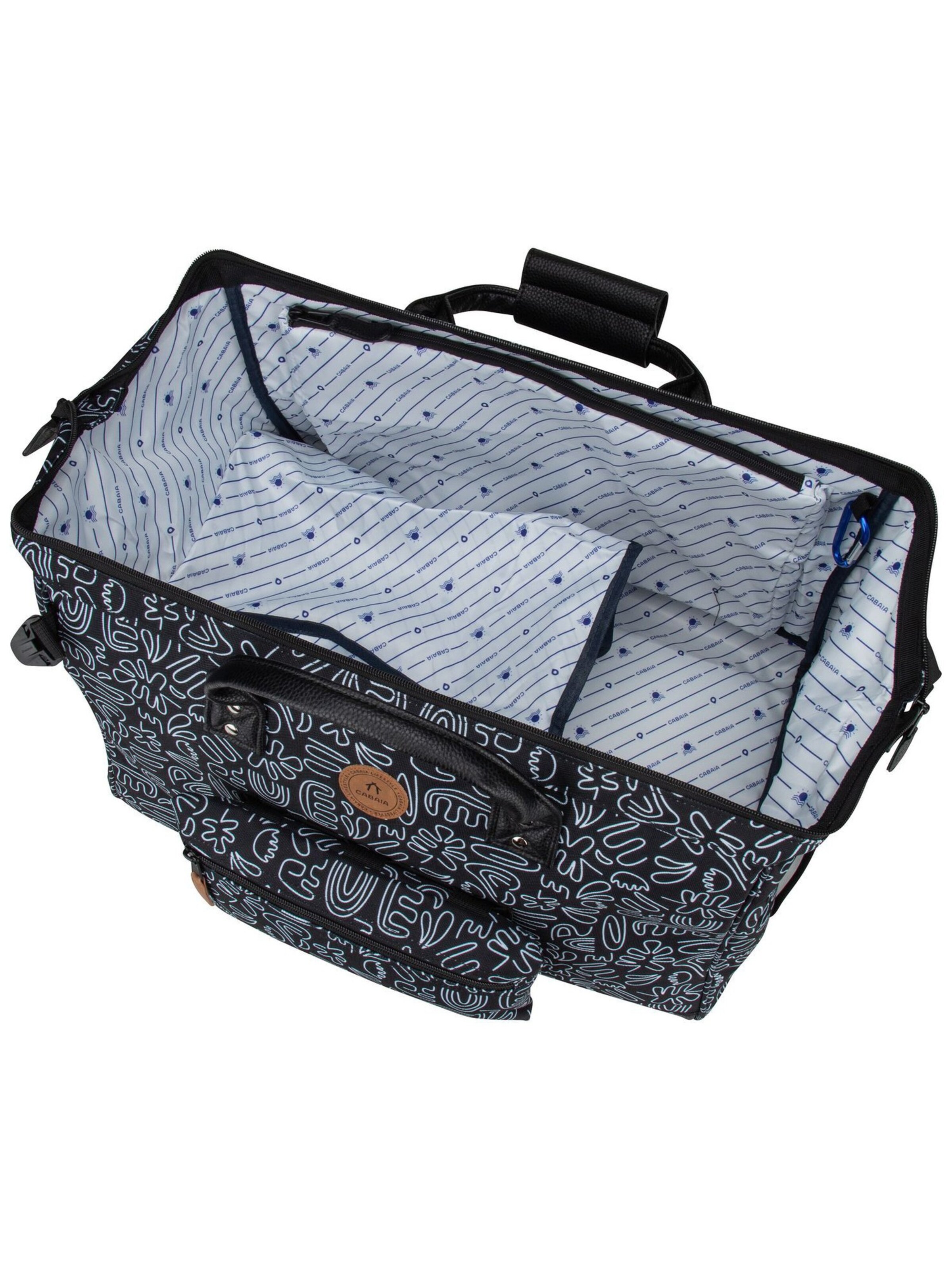 Cabaia Travel Bag 'V2 Oxford ' in Black