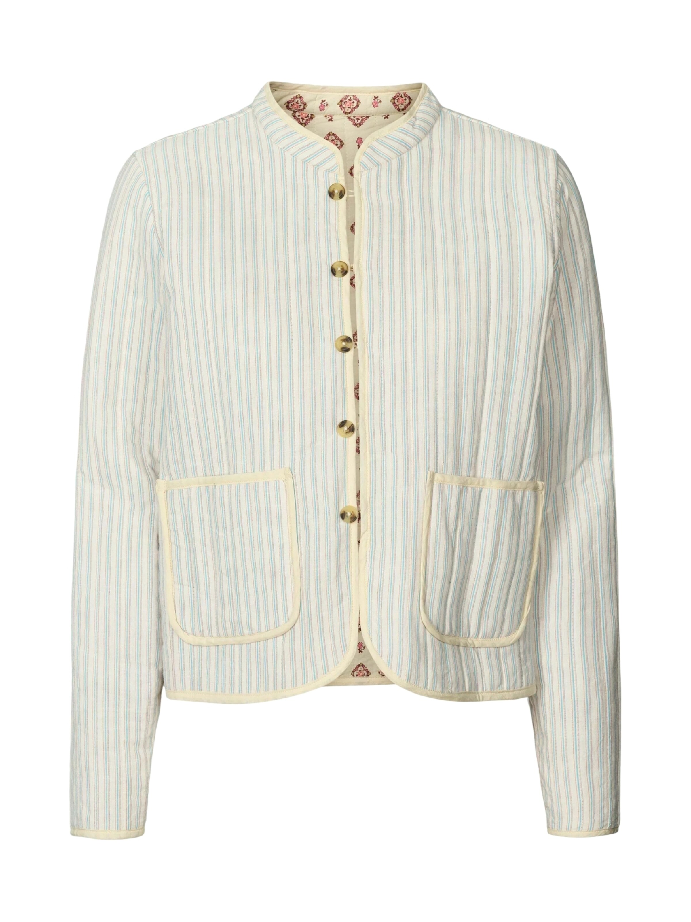 Noa Noa Välikausitakki 'Franca' värissä valkoinen: etupuoli