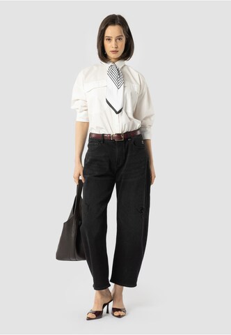 Baggy Jeans 'Yoana' di Elias Rumelis in nero