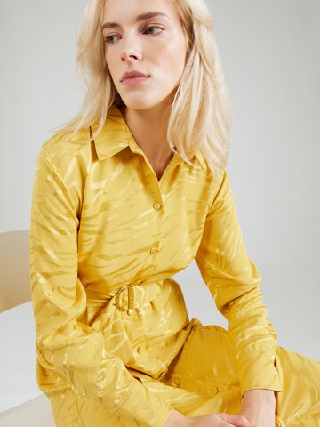 River Island Košilové šaty – žlutá