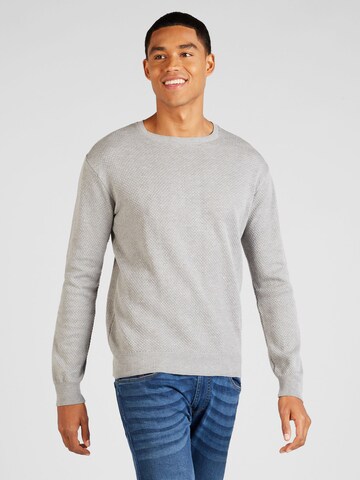 Sweat-shirt BURTON MENSWEAR LONDON en gris : devant