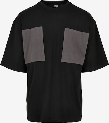 T-Shirt Urban Classics en noir : devant