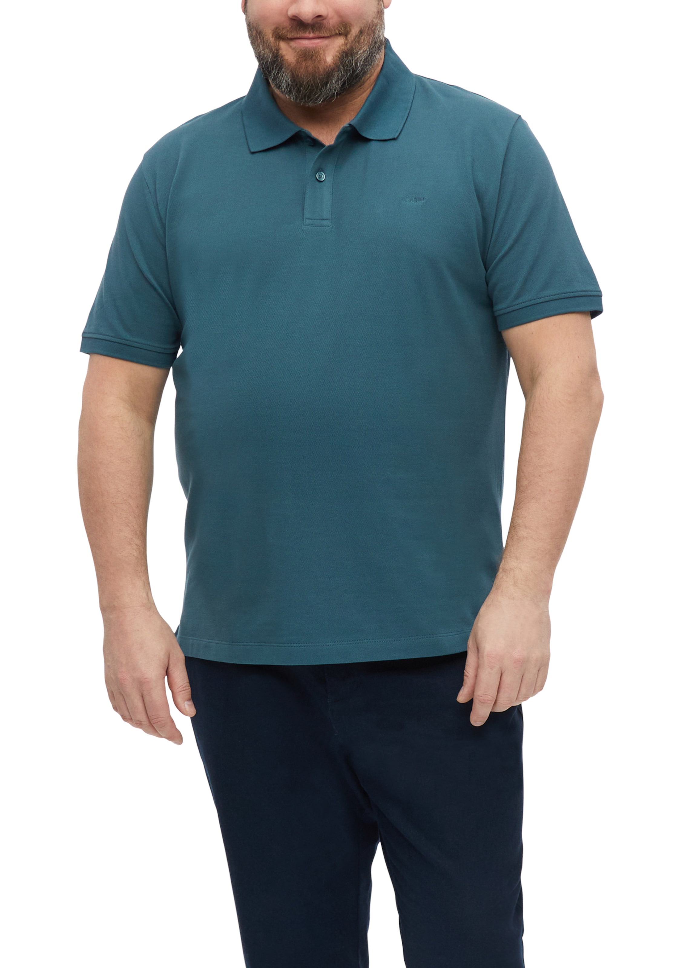 s.Oliver Poloshirt in Blau