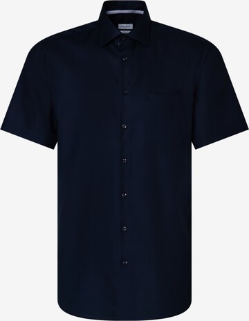 Coupe regular Chemise SEIDENSTICKER en bleu : devant