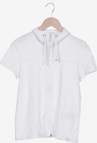 CECIL Sweatshirt & Zip-Up Hoodie in S in White: front