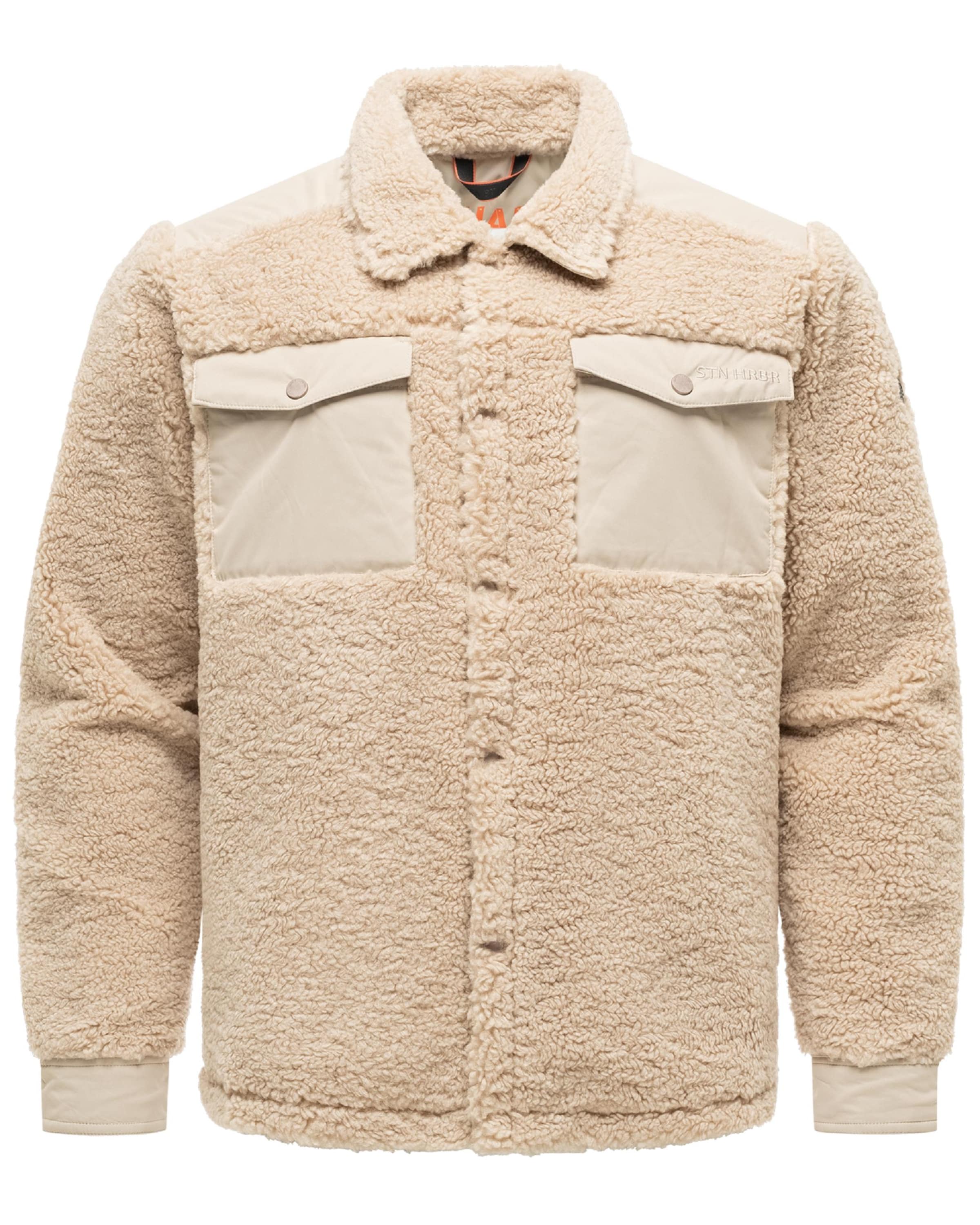 STONE HARBOUR - Chaqueta de entretiempo 'Taureek XX' en beige: frente
