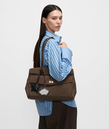 Liebeskind Berlin Hangers in Bruin: voorkant