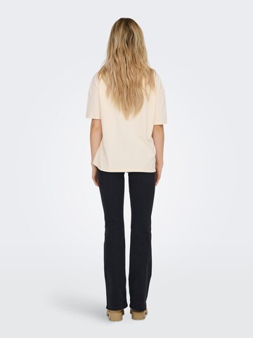 Tricou de la ONLY pe bej