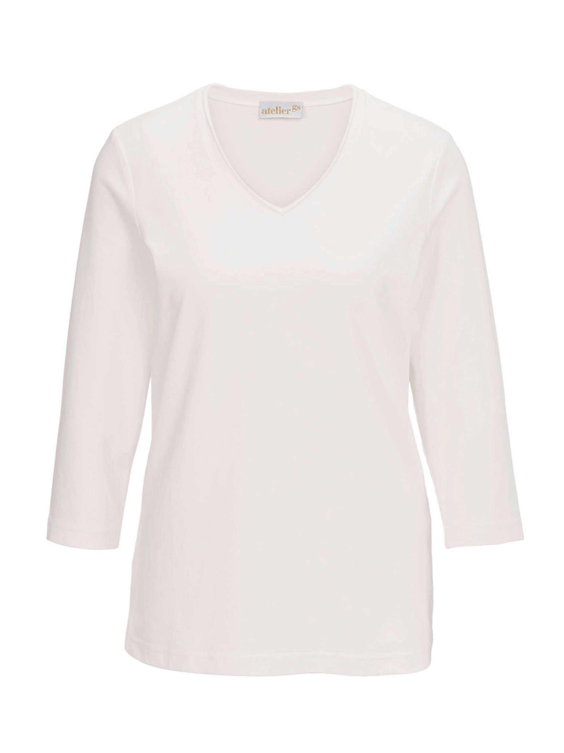 T-shirt Goldner en blanc : devant