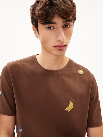 ARMEDANGELS Shirt in Braun