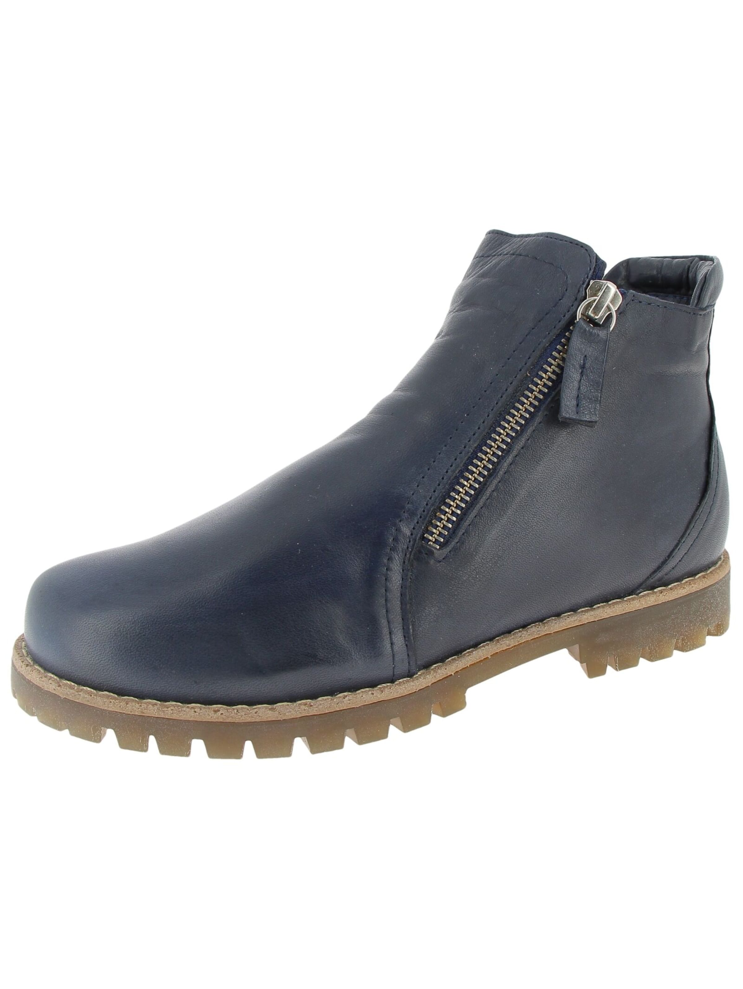 ANDREA CONTI Bootie in Blue: front