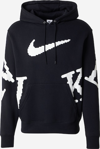Nike Sportswear Tréning póló 'CLUB' - fekete: elől