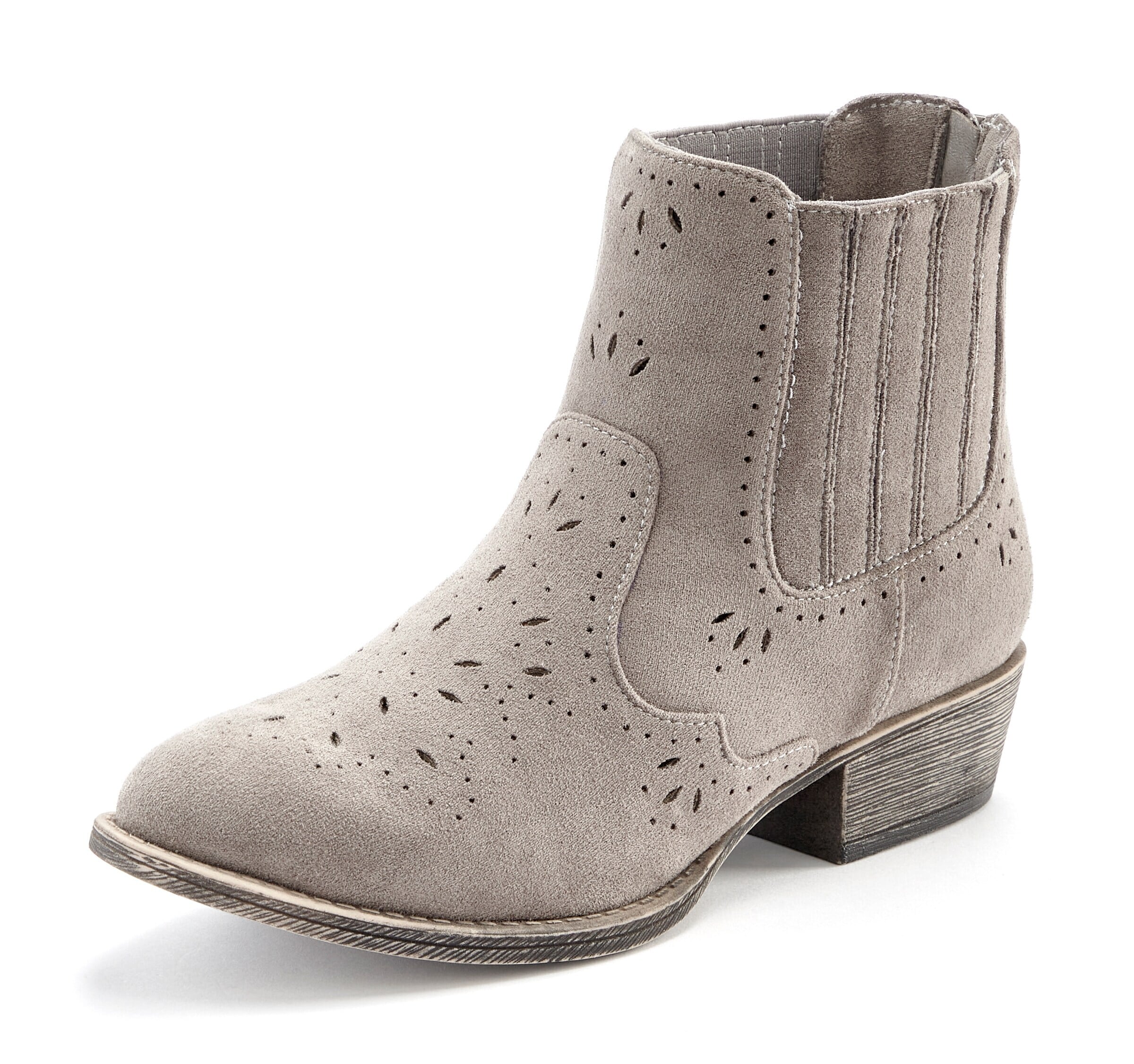 LASCANAČizmice - siva boja: prednji dio