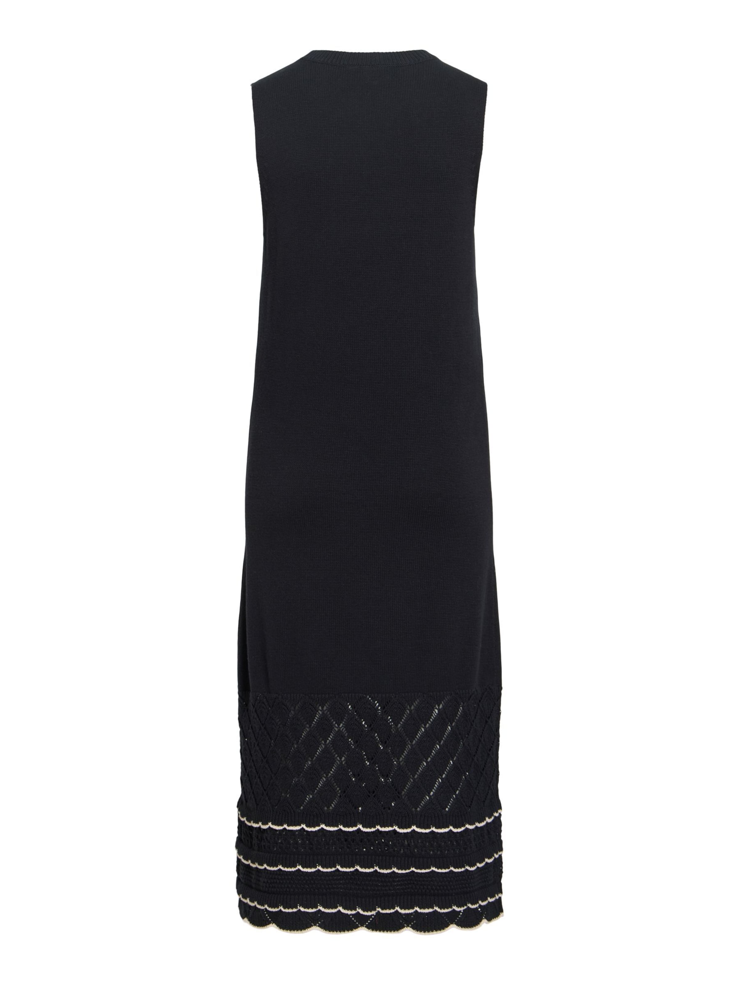 Robes en maille 'VIZinnia' VILA en noir