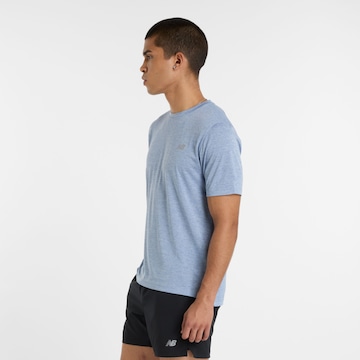 T-Shirt 'Athletics' new balance en bleu