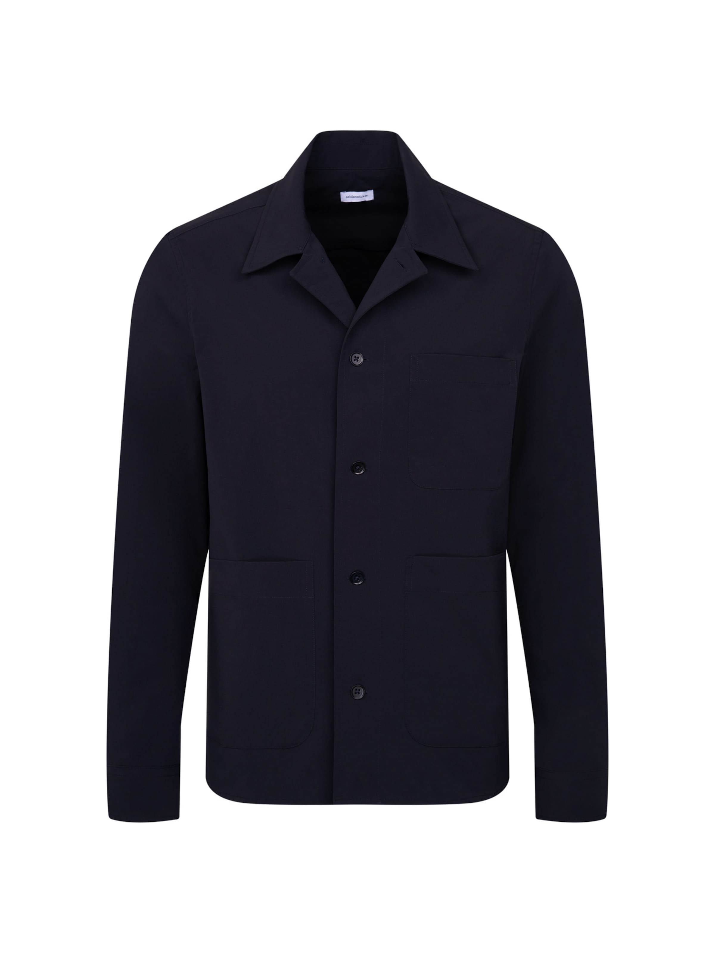 SEIDENSTICKER Between-Season Jacket 'Uni' in Blue: front