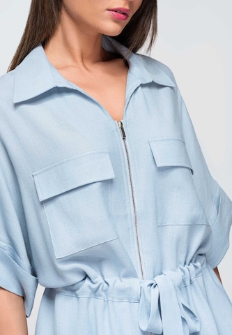Ombre Blouse in Blue