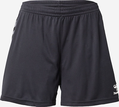 Hummel Športne hlače 'AUTHENTIC' | črna / bela barva, Prikaz izdelka