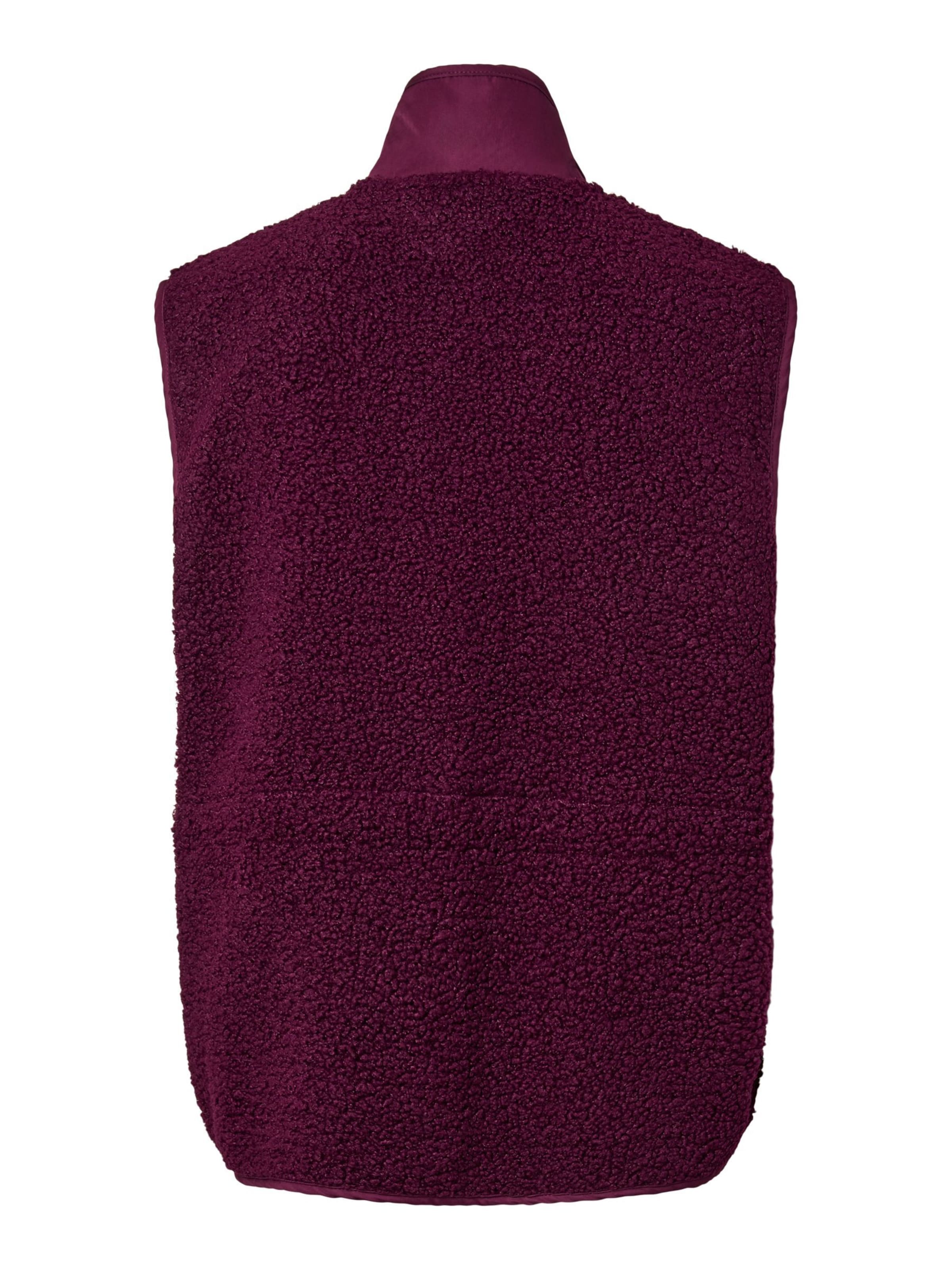 Gilet 'KATTY' di PIECES in rosso