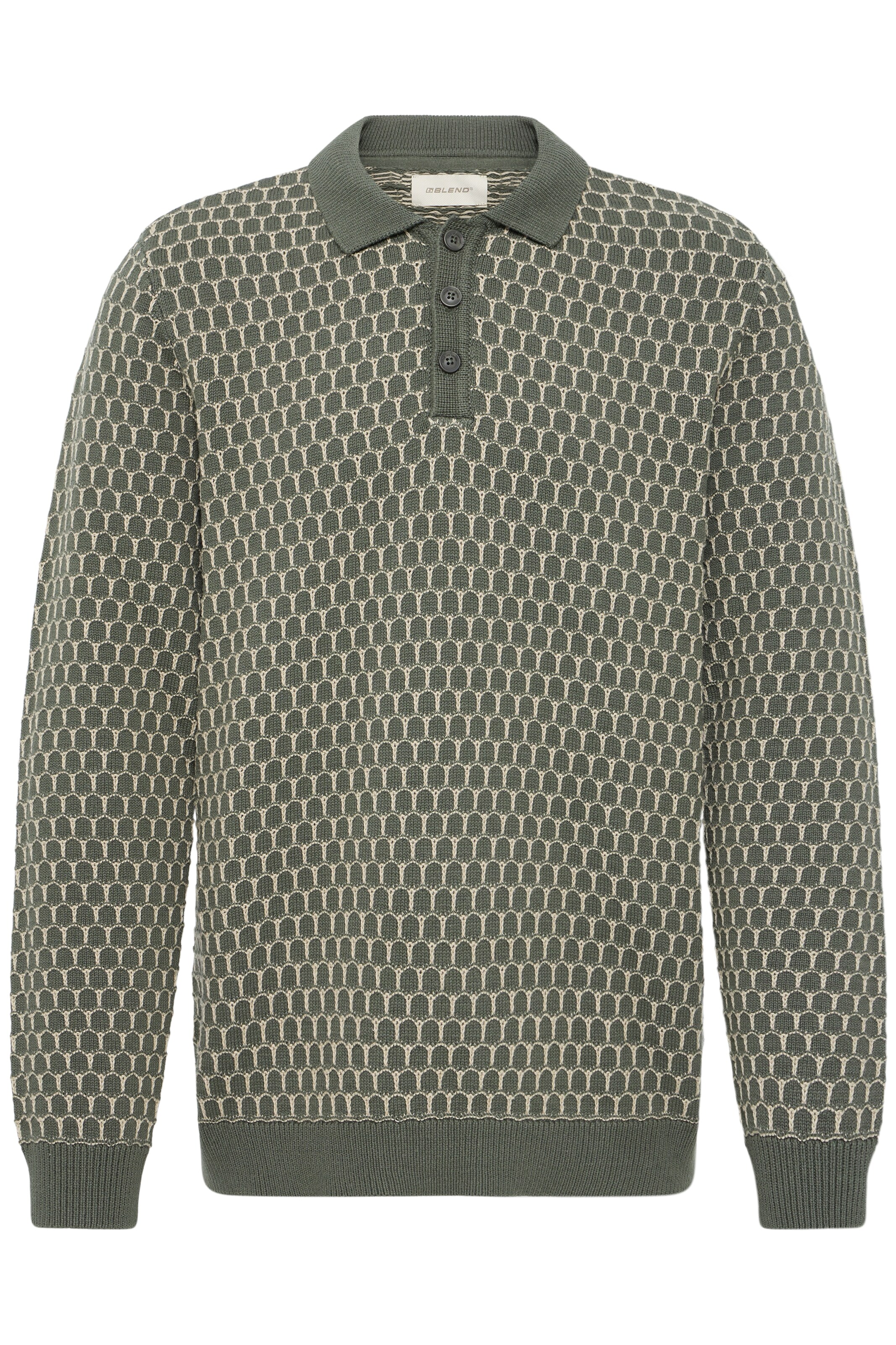 BLEND - Jersey 'BHDONG' en verde: frente