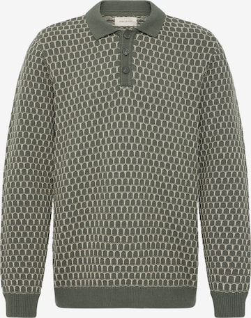 BLEND - Jersey 'BHDONG' en verde: frente